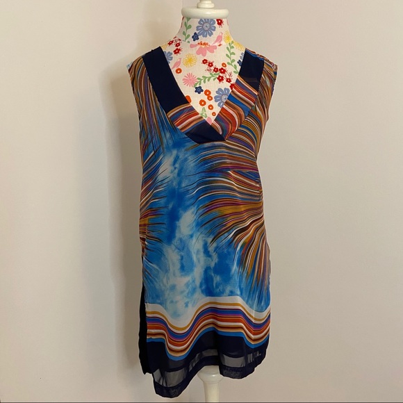 TINY for Anthropologie Bright Colored Tunic Blouse - Picture 5 of 8